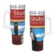 thumbnail image 4 of Studio Ghibli Vaso aislado de acero inoxidable con asa, diseño temático, regalo para familia, amigos y fans; incluye pajita y encaja en el portavasos estándar, 40 oz, 4 of 6