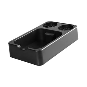 Bothyi - Estación De Prensado De Café Expreso, Caja Organizadora De Café Expreso Para Bar Y Cocina, Color Negro