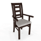thumbnail image 5 of Juego de Comedor Sevilla 8 Sillas incluye 2 sitiales Chocolate Mesa 1.8 Rectangular Madera, 5 of 5
