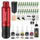 thumbnail image 1 of Kit de tatuaje Nazzor con máquina tipo pen y batería, 20 agujas, set de tintas, 1 of 7