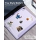 thumbnail image 5 of Funda TimoVo para iPad Air de 13 pulgadas con soporte para lápices Taro Purple, 5 of 9