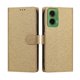 thumbnail image 2 of Funda Cartera de PU para Motorola Moto G35 con Tarjetas, Dorado, 2 of 6