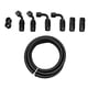 thumbnail image 1 of 3/8 "6AN Kit De Manguera De Línea De Combustible Conector Trenzado Reutilizable De Nailon 10 Pies Negro, 1 of 5