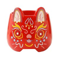 Bothyi - Tazas De Café Con Forma De Conejo, Tazas De Porcelana De Oficina De Yogur De Leche, 450Ml, Rojo