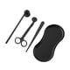 thumbnail image 1 of 4 Uds Accesorio Para Velas Cortador De Mecha Kit De Apagavelas Multiusos Con Bandeja De Almacenamiento Negro, 1 of 3