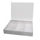 thumbnail image 2 of Caja de almacenamiento para decoración de uñas, soporte de exhibición para decoración de uñas, 30 rejillas, estuche cosmético a prueba de polvo, conte Claro, 2 of 5