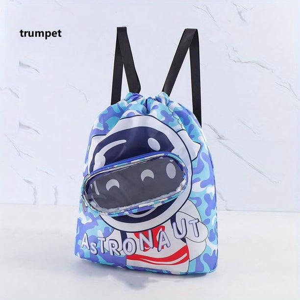 Swimming Bag Children Dry And Wet Separation Waterproof Storage Bag Male And Female Children's Sports Portable Cute Cartoon Beach Backpack