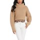 thumbnail image 1 of Lazo navideño Belt Mud Pie para mujer, bronceado, talla pequeña-mediana, 1 of 8