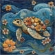 thumbnail image 2 of Puzzle Pickforu Tortuga Marina 1000 Piezas Flores 60x60cm, 2 of 3
