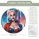 thumbnail image 2 of Harley Quinn theme Fitted Round Tablecloths Elastic Edged Table Covers Waterproof Table Cloth For Kitchen Holiday Party Tables Decor 150cm, 2 of 6