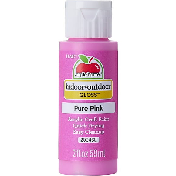 Pintura Acrílica Brillante Apple Barrel 59 ml Rosa Pura 20346