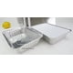 thumbnail image 3 of Aluminio desechable de 2 1/4 libras Sartén oblonga con tapa, 3 of 7