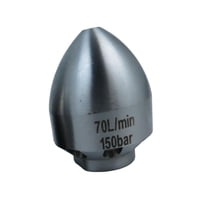 Ioensy - Boquilla De Manguera De Chorro De Drenaje A Presión, Boquilla De Ratón Para Lavadora De Alta Presión, 1 Delantera, 8 Traseras