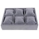 thumbnail image 4 of Velvet Stackable Jewelry Display Bandejas Showcase Bracelet Organizer Almacenamiento, 4 of 5