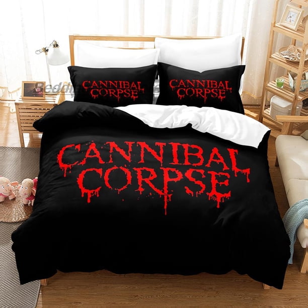 CANNIBAL CORPSE Bedding Set Bed Set Aldult Kid Bedroom Duvetcover Sets bed sheet set