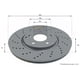 thumbnail image 2 of Disco Freno para auto Mercedes Benz CLS350 BlueEFFICIENCY 2010-2018 De, 2 of 5
