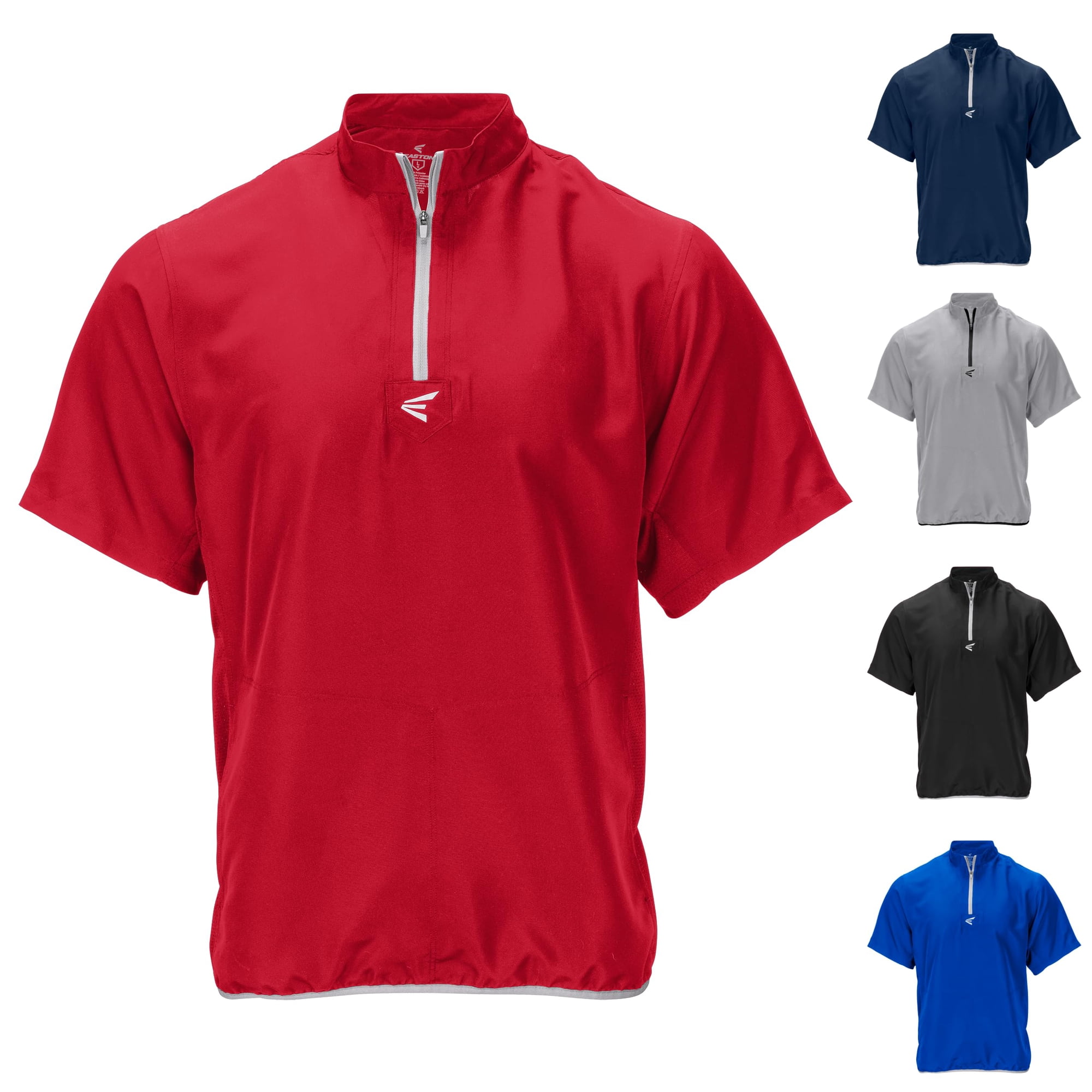 Chaqueta Easton Alpha De Manga Corta Con Rejilla Roja Xxl