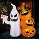 thumbnail image 1 of Inflable de Halloween Fantasma y Calabaza NovaFloat 183 cm con LED, 1 of 8
