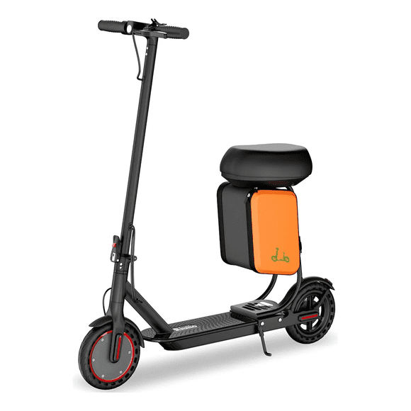 Scooter Electrico Con Asiento Desmontable Y Bolso Plegable 30 Kms
