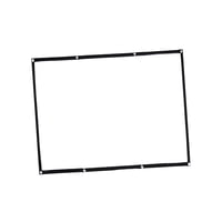 Magideal - Pantalla De Proyección De Pantalla De Proyector De Películas, Fácil Instalación Gruesa, Cortina De Proyector 16:9 Para Oficina De Camping , 2.21X1.25M 221X125M