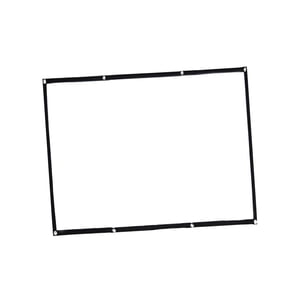 Magideal - Pantalla De Proyección De Pantalla De Proyector De Películas, Fácil Instalación Gruesa, Cortina De Proyector 16:9 Para Oficina De Camping , 2.21X1.25M 221X125M