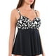 thumbnail image 2 of Tankini Basico Estampado Negro M, 2 of 3