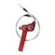 thumbnail image 5 of Accesorios de motocicleta de empuñadura de , Universal de aleación de aluminio apto para motocicleta, , piezas de , ROJO, 5 of 5
