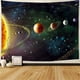 thumbnail image 3 of Tapiz de galaxia, tapiz de cielo estrellado, tapiz de universo espacial, tapiz psicodélico para colgar en la pared, tapiz de nebulosa misteriosa con estrellas para sala de estar y dormitorio., 3 of 8