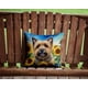 thumbnail image 2 of Cojín Sunflowers Cairn Terrier, 2 of 6