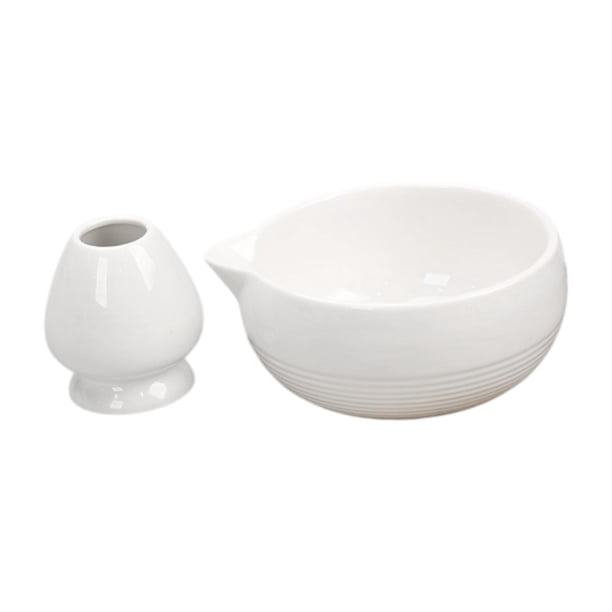 Juego De Ceremonia De Té Matcha Chino, Cuenco De Cerámica Para Matcha, Para El Hogar, El Salón De Té Y La Oficina, Color Blanco