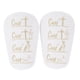 thumbnail image 4 of 2 Piezas De Espinilleras De Fútbol Accesorios Tablero Protector De Pantorrilla Para Hombres Ni?os Mujeres Xs Blanco, 4 of 5