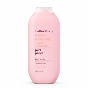 Gel De Baño Method Pure Peace 532 Ml Sin Parabenos Ni Ftalatos