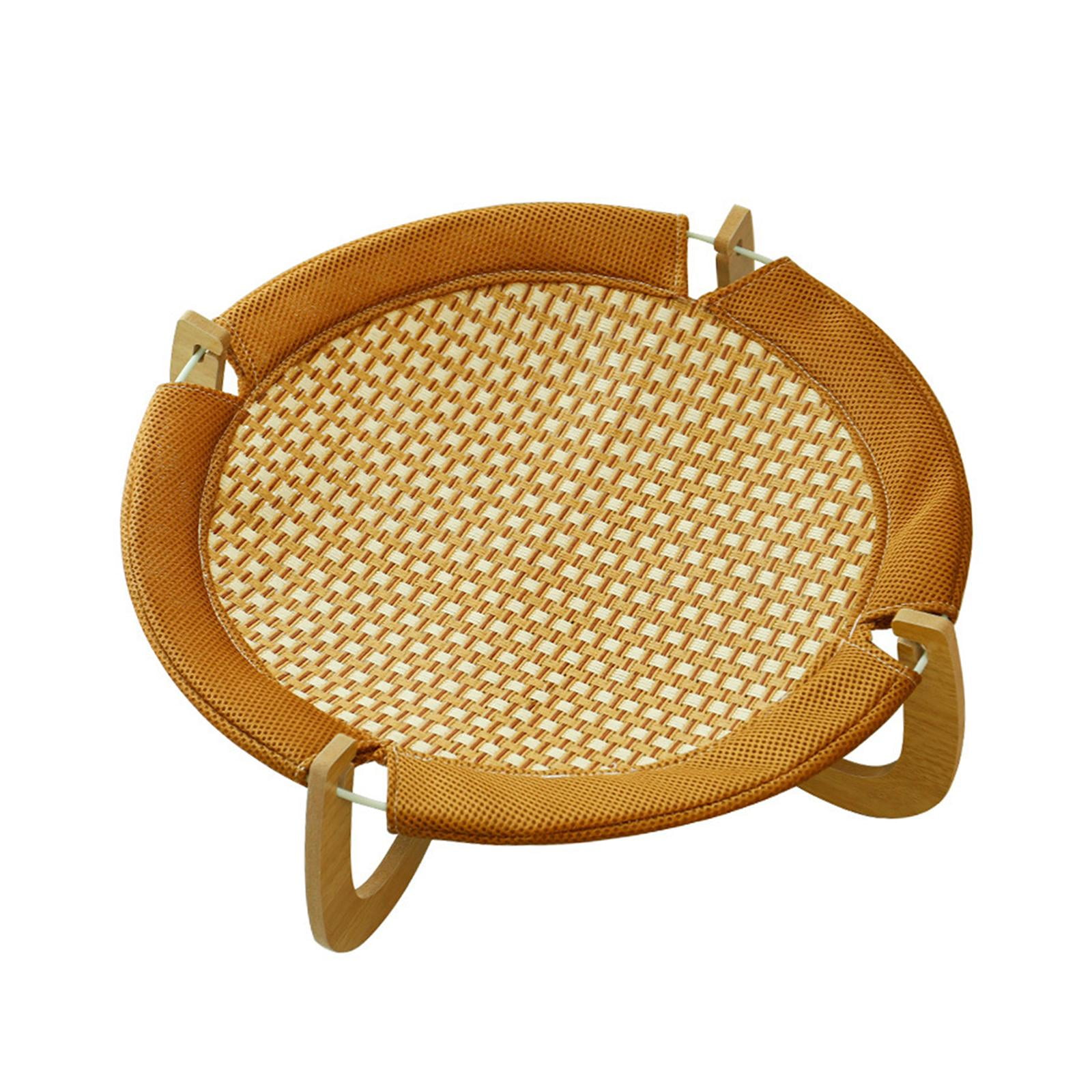 Magideal - Cama Hamaca Para Mascotas, Cama Elevada Para Perros, Cama Desmontable Portátil De Verano, Cama Para Gatos Transpirable, Muebles Cómodos Para Cachorros