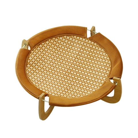 Magideal - Cama Hamaca Para Mascotas, Cama Elevada Para Perros, Cama Desmontable Portátil De Verano, Cama Para Gatos Transpirable, Muebles Cómodos Para Cachorros