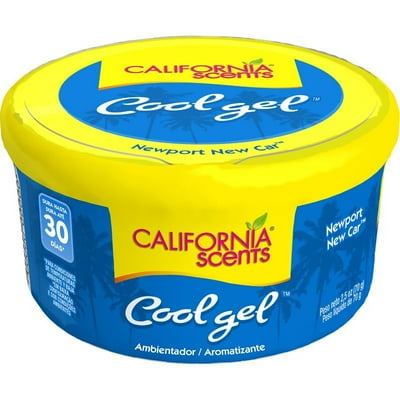 Aromatizante Para Auto Cool Gel New Car 1 Un California Scents