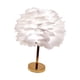 thumbnail image 2 of Luz de noche de plumas, luz de de decoración plumas, lámpara de de noche de plumas para dormitorio de niñas, sala de , , Blanco, 2 of 5