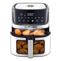 Freidora De Aire Telefunken Easy Fryer 6900 Acero/Negro Acero Inoxidable