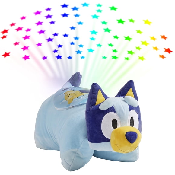 Almohada de peluche para mascotas Bluey Sleeptime Lite, 28 cm
