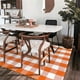 thumbnail image 2 of Alfombra KILOCOCO Buffalo Plaid 120x180 cm naranja para exterior, Halloween, 2 of 3
