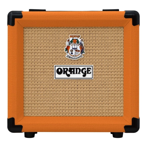 Gabinete de altavoz naranja PPC108 1x8 con parte trasera cerrada de 20 W
