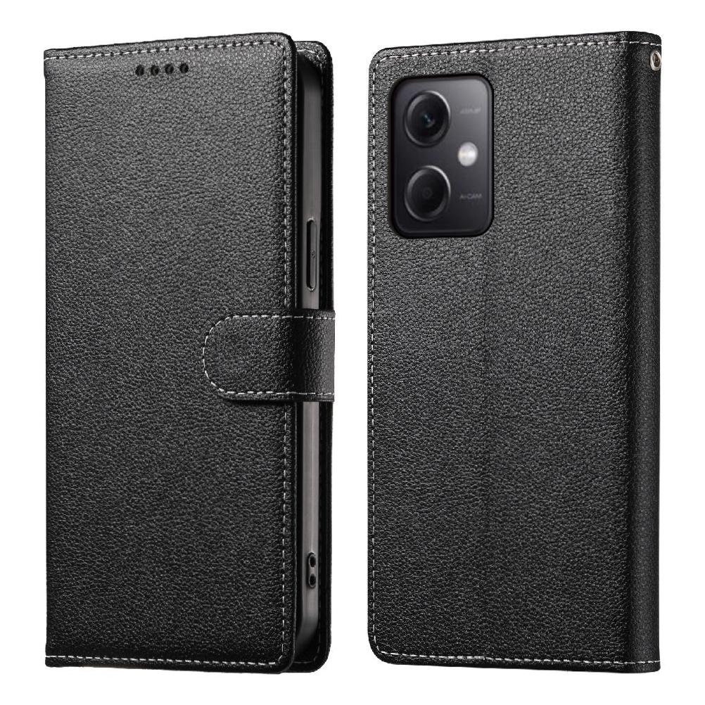 Funda Para Foxdock Xiaomi Poco X5– Cuero Premium, 3 Ranuras Para Tarjetas, Protección Contra Impactos
