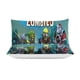 thumbnail image 3 of Juego de ropa de cama de Plants vs Zombies, funda nórdica, edredón, suave, decoración de dormitorio, regalos para niños, niñas, adolescentes, niños, 3 piezas con 1 funda nórdica., 3 of 3