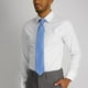 thumbnail image 3 of Corbata Tommy Hilfiger Core microazul tejida en seda para hombre, 3 of 3