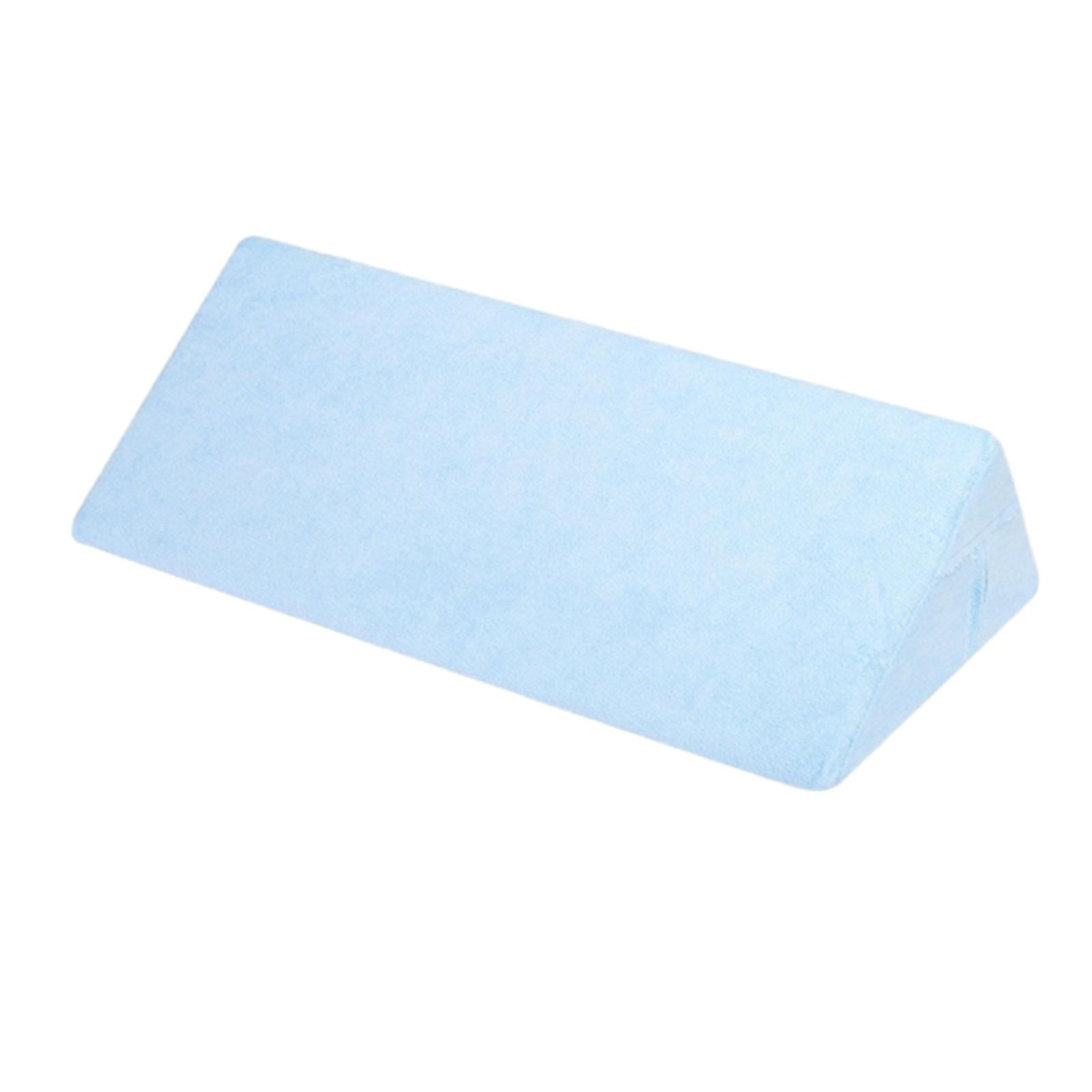 Magideal - Almohada De Cuña De Posicionamiento Dispositivo De Giro Almohada De Cuña Para Dormir De Lado En El Dormitorio S Y Azul
