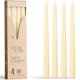 thumbnail image 1 of Juego de 4 Velas de Pilar Leor & Lair 25 cm Marfil, 1 of 6