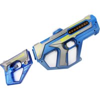 Puntostore - Escopeta Pistola Lanza Agua 2 En 1 Recargable Azul - Ps