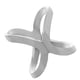 thumbnail image 1 of Anillo de boda de seda de gasa bufanda clip anillo titular de la boda hebilla cruzada, 1 of 5