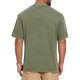 thumbnail image 3 of INSPIRE CHIC Camisetas sólidas de manga corta con cuello redondo y estilo retro desgastado para hombre L Verde Oliva, 3 of 6