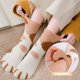 thumbnail image 5 of Calcetines Fuzzy Socks Ginmewrae para mujer, 6 pares, acogedores, suaves y esponjosos, 5 of 6