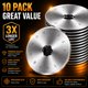 thumbnail image 2 of Cuchillas para cortador rotativo Kingsource 60 mm paquete de 10 SKS‑7, 2 of 6